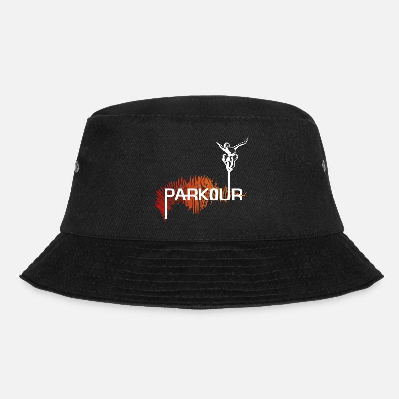 Parkour Ninja - couleur-blanc - Bob - noir