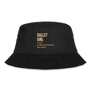 Ballett - Bucket Hat - Schwarz - Vorne - Lela (165cm)