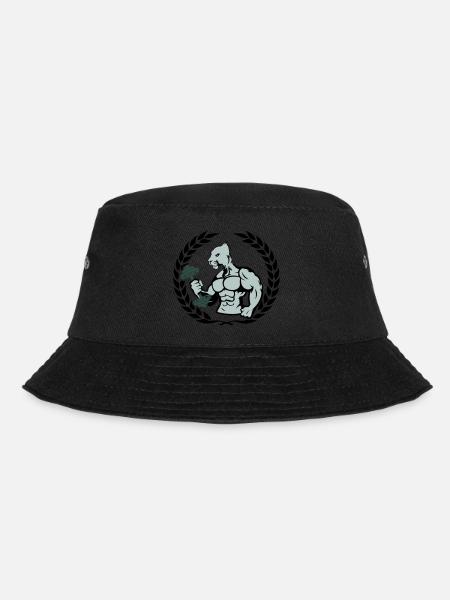 bodybuilder jaguar - Bucket Hat - Schwarz