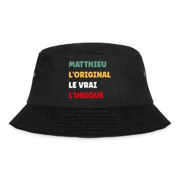 L'original le vrai l'unique Matthieu - Bob - noir - Devant - Lela (165cm)