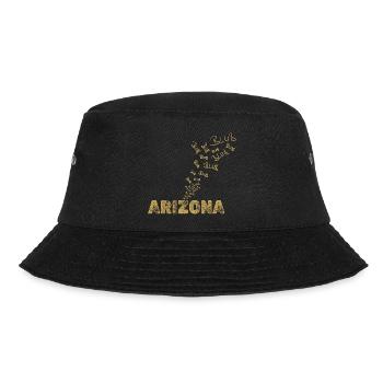 Arizona als Boot - Bucket Hat - Schwarz - Vorne - Lela (165cm)