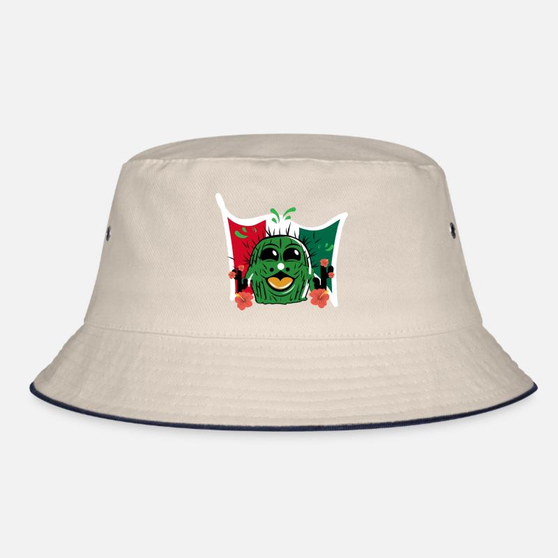 Cactus drôle avec drapeau du Mexique Bob