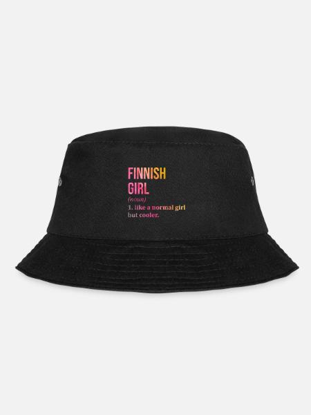 Finland Finland Finland - Bucket Hat - black
