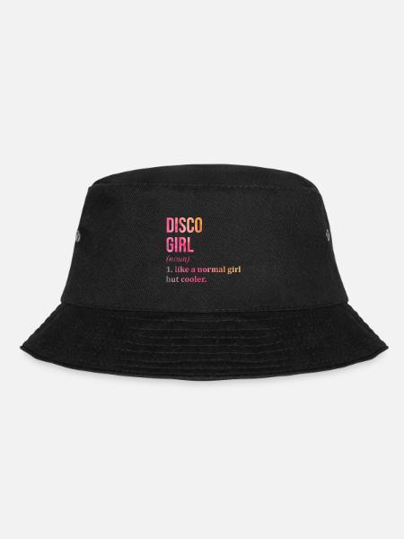 Disco Disco Disco - Bucket Hat - black