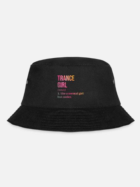 Trance Trance Trance - Bucket Hat - black