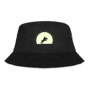 Silhouette Cheval Équestre Nocturne - Bob - noir - Devant - Lela (165cm)
