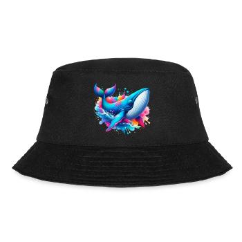 Wal - Bucket Hat - Schwarz - Vorne - Lela (165cm)