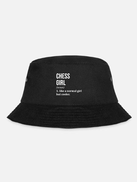 Schach Schach Schach Schach - Bucket Hat - Schwarz