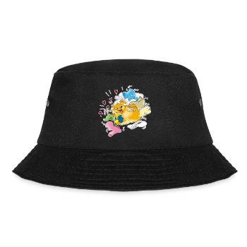 Pommersche Verrücktheit - Bucket Hat - Schwarz - Vorne - Lela (165cm)