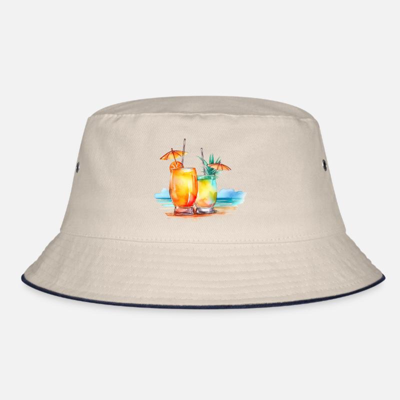 COCKTAIL AM STRAND Bucket Hat