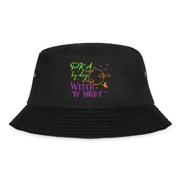 PKA Halloween | Witch by night - Bucket Hat - Schwarz - Vorne - Lela (165cm)