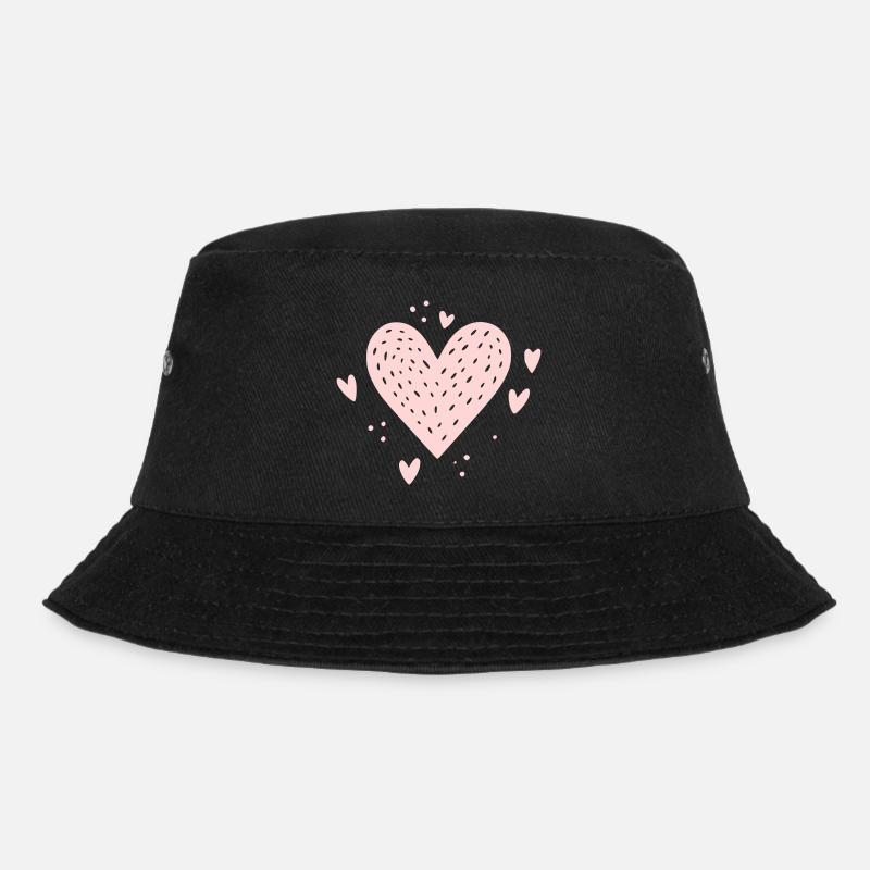Coeur motif Coeurs - Bob - noir