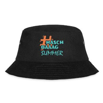 Summer - Bucket Hat - Schwarz - Vorne - Lela (165cm)