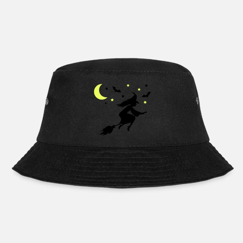 Hexe - Bucket Hat - Schwarz