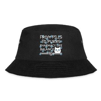 Pharmacie Pilules pour chat à ronronner Bleu-Blanc - Bob - noir - Devant - Lela (165cm)