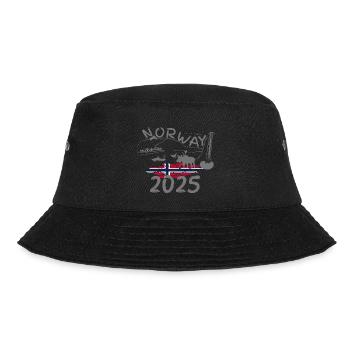 Norway 2025 Herring with Mountains and Moose Fishing - Bucket Hat - black - Front - Lela (165cm)