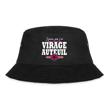 Virage Auteuil Paris football supporter club - Bob - noir - Devant - Lela (165cm)