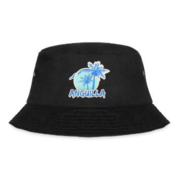Anguilla - Bucket Hat - Schwarz - Vorne - Lela (165cm)