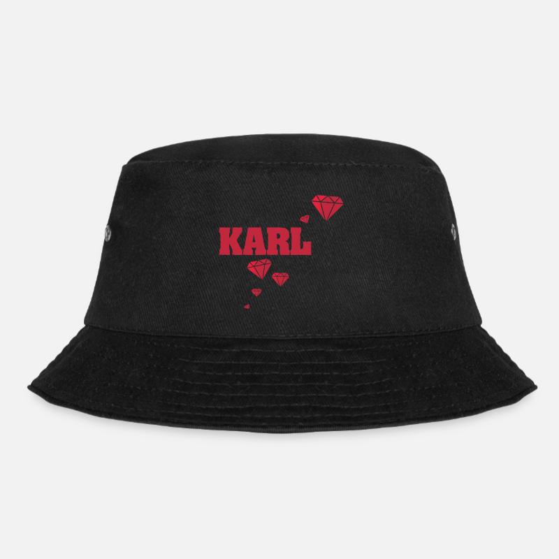 Karl - Bucket Hat - Schwarz