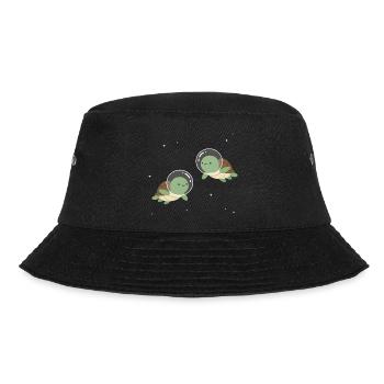 Cute Space Turtles - Bucket Hat - black - Front - Lela (165cm)