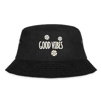 Les fleurs symbolisent le design des vibrations positives - Bob - noir - Devant - Lela (165cm)