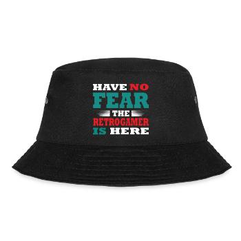 Have no Fear the Retrogamer is here Outfit - Bucket Hat - black - Front - Lela (165cm)