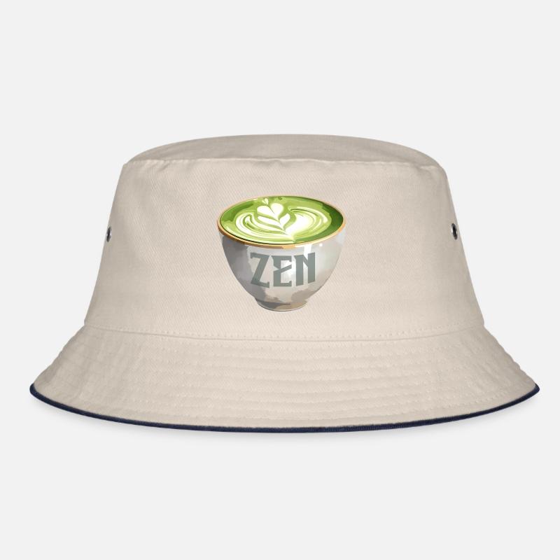 Zen Matcha Latte Aquarelle Bob