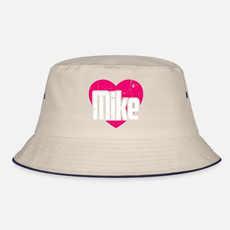 J’aime Mike Coeur rose J’aime Mike Bob