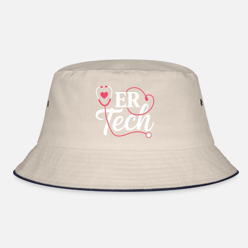 ERTech Stethoskop Herz Bucket Hat
