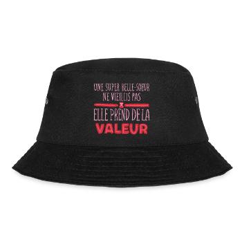 It doesn't age, it increases in value - Bucket Hat - black - Front - Lela (165cm)