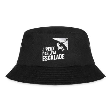I can't I climbed - Bucket Hat - black - Front - Lela (165cm)