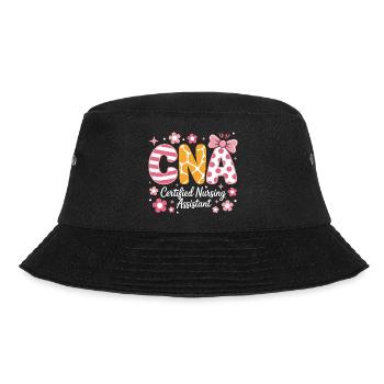 Caregiver Saying Funny Caregiver Gift - Bucket Hat - black - Front - Lela (165cm)