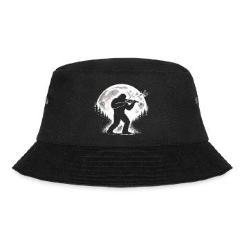 Bigfoot Violin Player - Bucket Hat - black - Front - Lela (165cm)