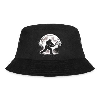 Bigfoot Tennisspieler - Bucket Hat - Schwarz - Vorne - Lela (165cm)