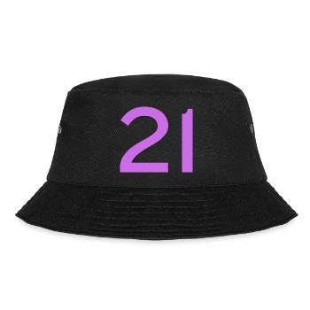 21 - Bucket Hat - black - Front - Lela (165cm)