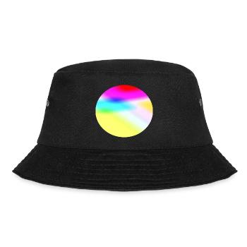 Regenbogenkreis - Bucket Hat - Schwarz - Vorne - Lela (165cm)