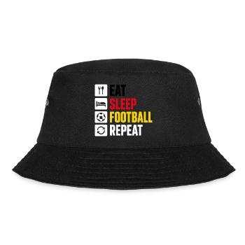 Mange Dors Football Répété Fan d’Allemagne - Bob - noir - Devant - Lela (165cm)