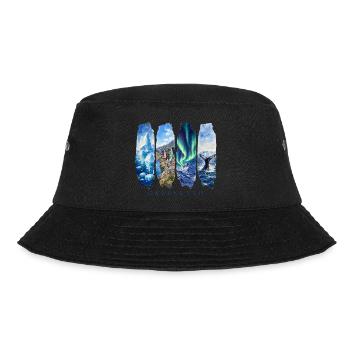 Greenland Holidays Travel – Arctic Nature & Culture - Bucket Hat - black - Front - Lela (165cm)