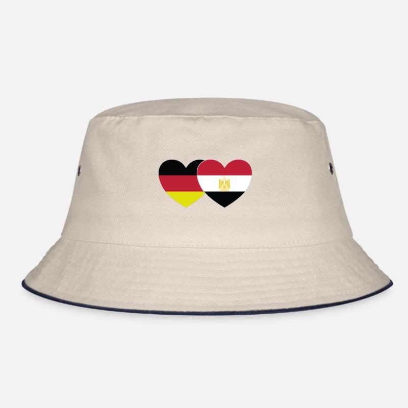 Allemagne Egypte Drapeau Coeur Bob