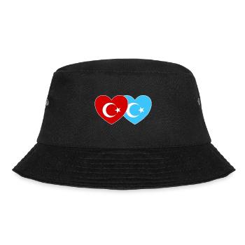 Turquie Cœur du drapeau ouïghour - Bob - noir - Devant - Lela (165cm)