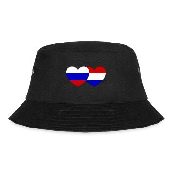 Russie Drapeau Hollande Coeur - Bob - noir - Devant - Lela (165cm)
