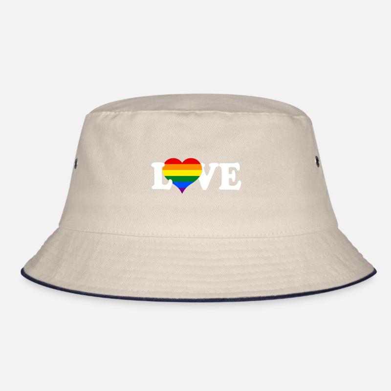 I Love LGBT Bucket Hat