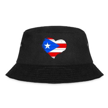 Puerto Rico - Bucket Hat - black - Front - Lela (165cm)