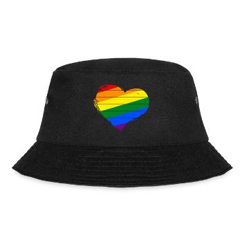 I Love LGBT - Bucket Hat - black - Front - Lela (165cm)