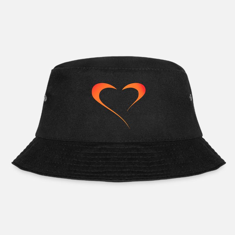 Farbenspiel der Liebe - Bucket Hat - Schwarz