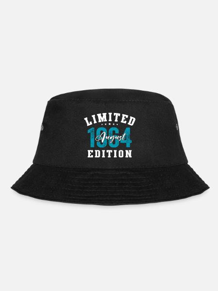 60. Geburtstag Original August 1964 Jahrgang 1964 - Bucket Hat - Schwarz