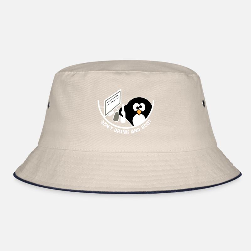 Betrunkener Administrator /dev/null Bucket Hat