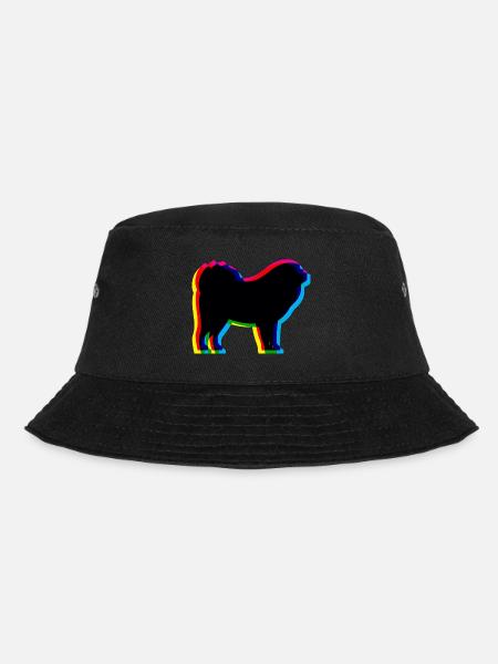 CMYK Tibetdogge / Do Khyi / Mastiff - Bucket Hat - Schwarz