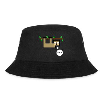 Sloth is Speechless - Bucket Hat - black - Front - Lela (165cm)