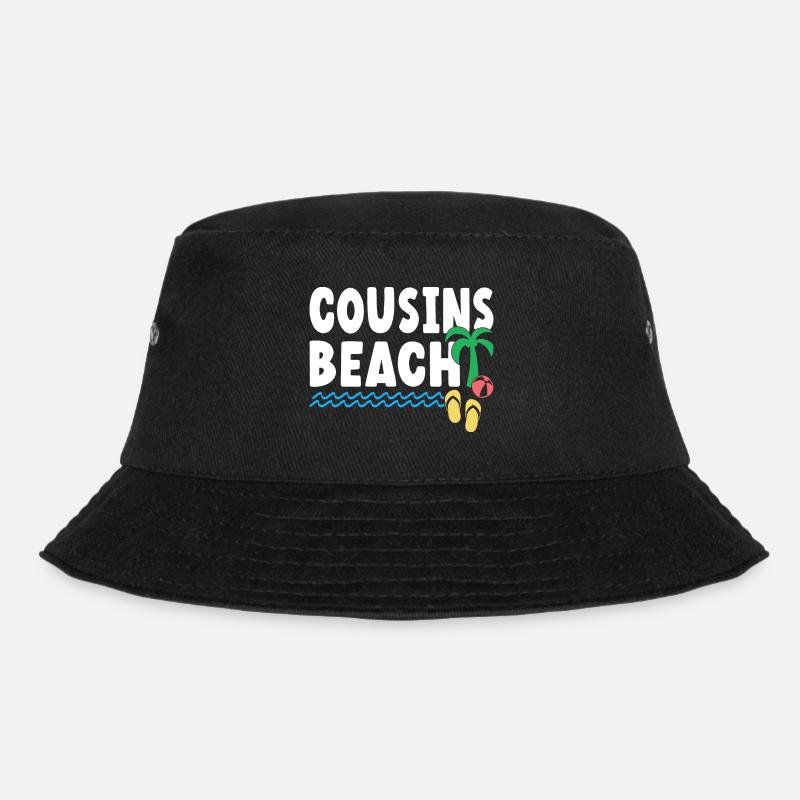 Cousins Beach - Bucket Hat - Schwarz